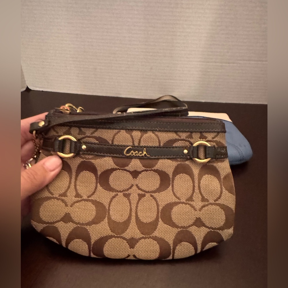 Coach Women's Bag Collection - Cream, Blue, and Brown - Picture 3 of 4